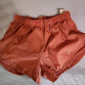 Nike Women's Athletic Shorts - Burnt Orange
